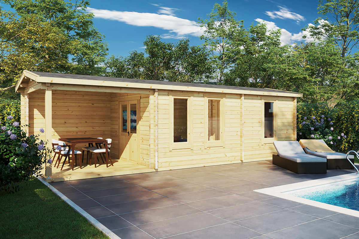 Un bungalow bois habitable de 18m² pour vos vacances : prix imbattable de 26 100€